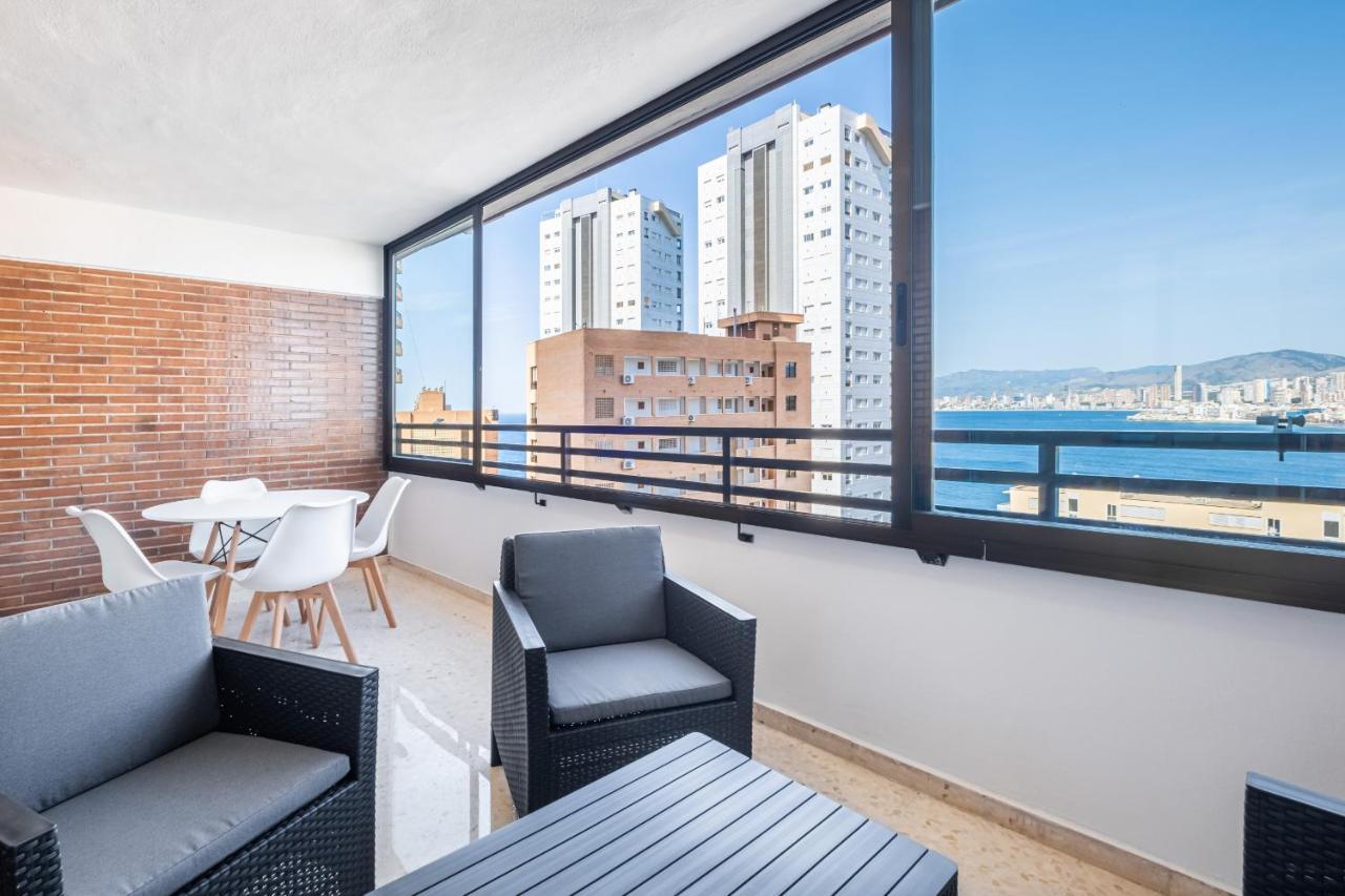 Trinisoll II 6-C Sea Views Apartment Levante Beach Benidorm Dış mekan fotoğraf